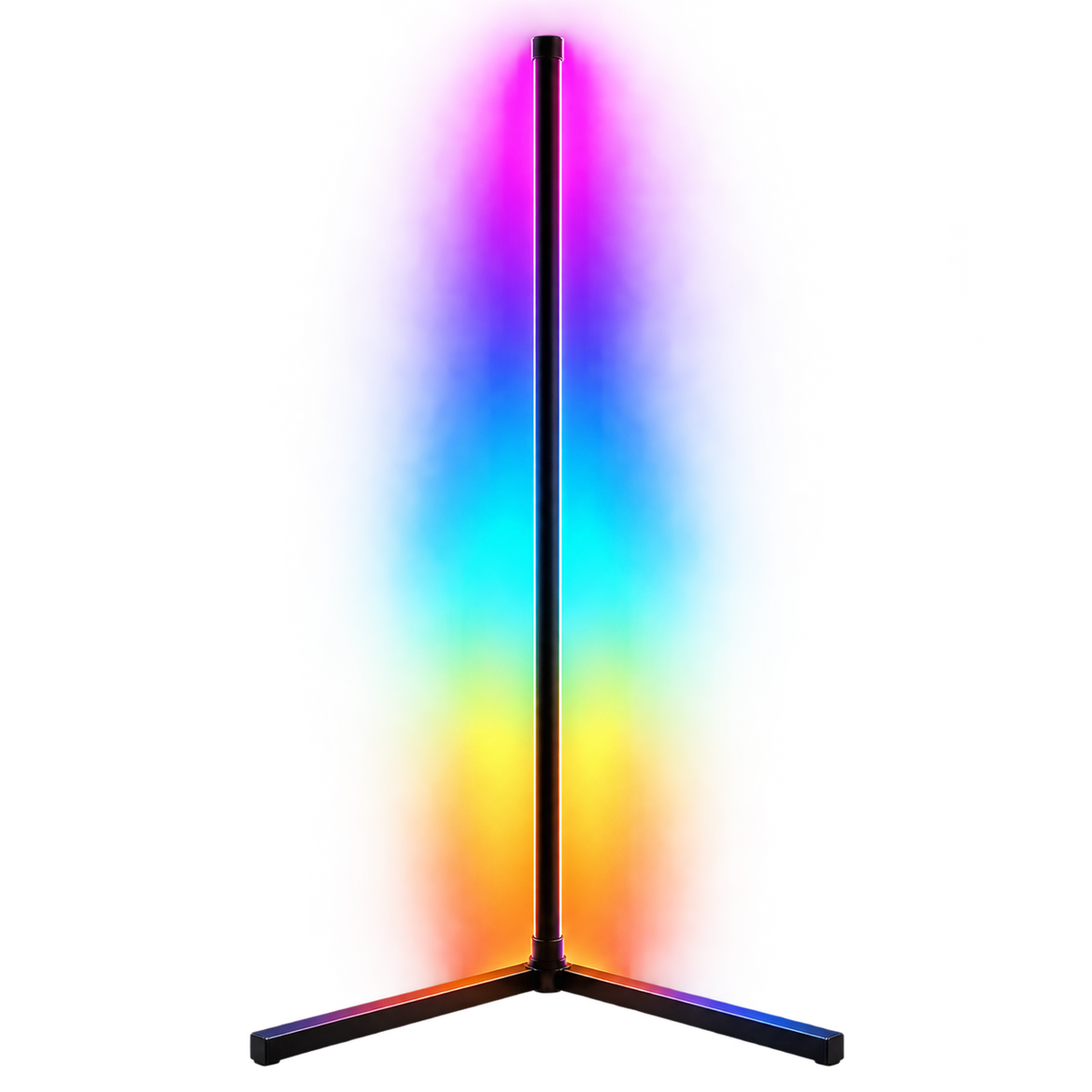 Glowinex Aura Core slim RGB corner floor lamp, main product image
