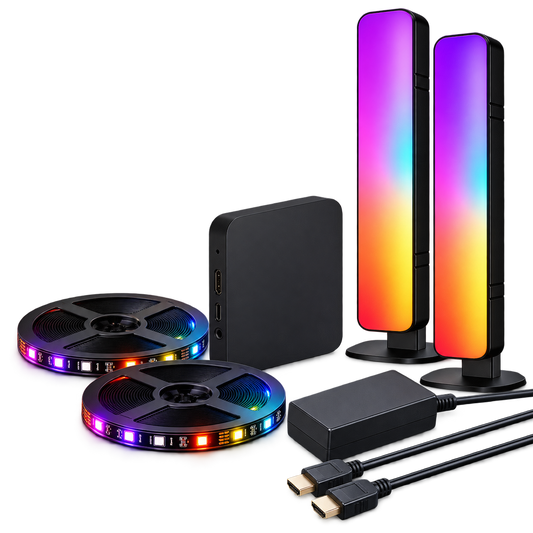 Glowinex Sync Signal HDMI RGB TV backlight kit, main product image