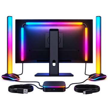 Glowinex Sync Stage RGB Monitor Lighting System