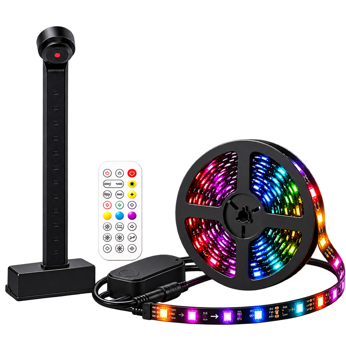 Glowinex Sync Vision RGB TV backlight with external colour sensor, main product image
