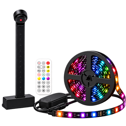 Glowinex Sync Vision RGB TV backlight with external colour sensor, main product image