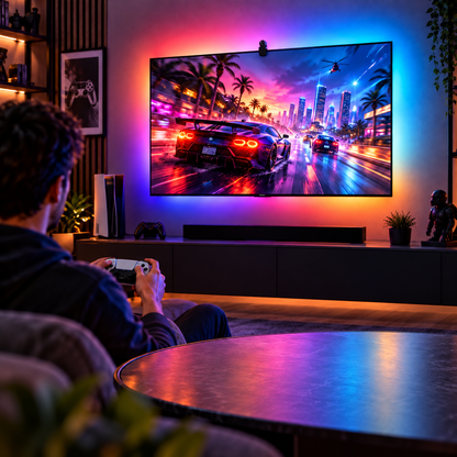 Glowinex Sync Vision sensor-controlled LED backlight for TVs, additional product gallery view